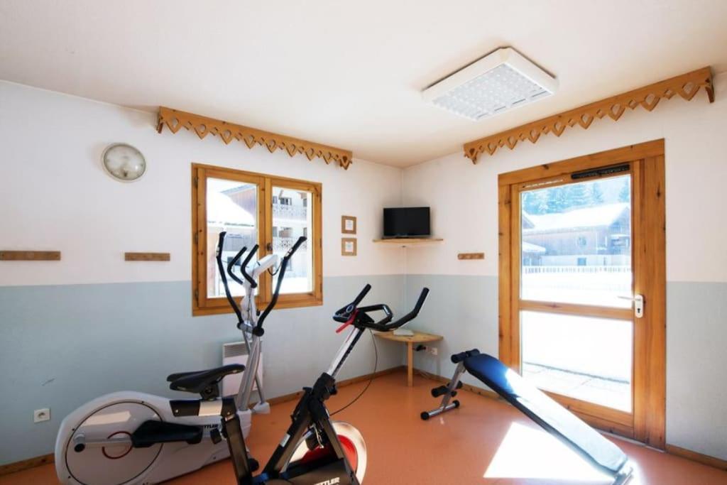 Appartement Rez-De-Chaussee, Cosy T3 4 A 6 Pers Avec Piscines Interieure & Exterieure A Samoens En Haute-Savoie Exterior foto